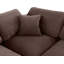 Canapé modulaire réversible en velours Hulene-87141394