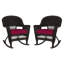 Chaise berçante en osier Raenesha-26994261-21220061
