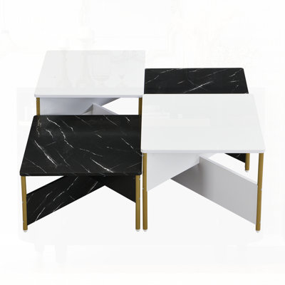 Modern Nesting Coffee Tables Set Of 4