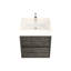 Ensemble de meuble-lavabo simple 23 po mural-1226665480