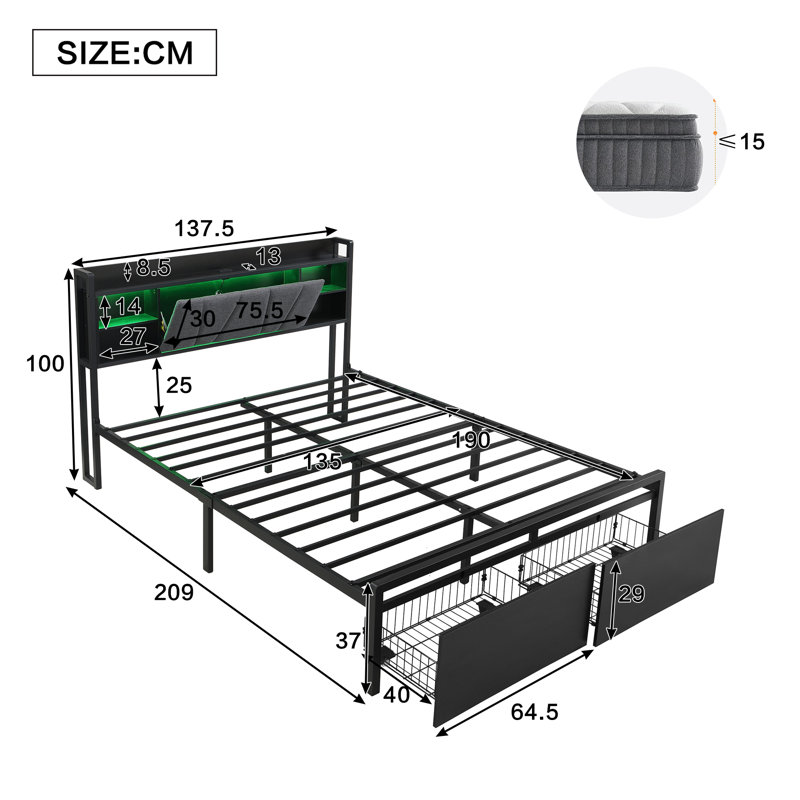 Metal Bed