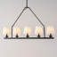 Lustre linéaire moderne à 5 lumières Adalric