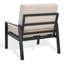 Chaise d'extérieur en aluminium Abiella Mittal