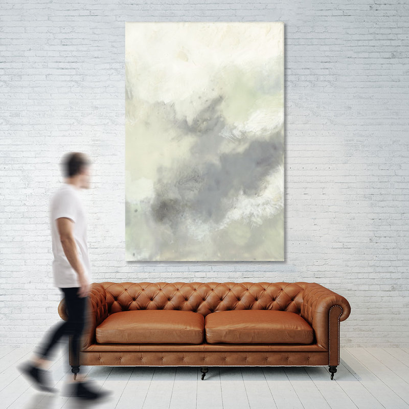 Reproduction d’art sur toile tendue « cloud impressions ii » par jennifer goldberger, H 72 po x l 48 po x P 1,5 po