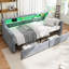 Upholstered Storage Bed