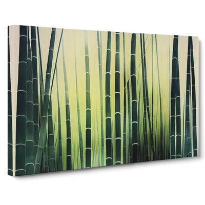 Miraculous Bamboo Forest - Wrapped Canvas Print