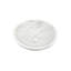 Lavabo en marbre blanc pour salle de bain, 15,7 po x 5,9 po, bloc simple, finition semi-polie-130048081