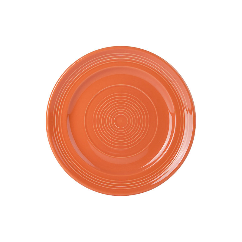 Assiette à salade ou à dessert commerciale en porcelaine de 9 po lavable au lave-vaisselle commerciale, ensemble de 24