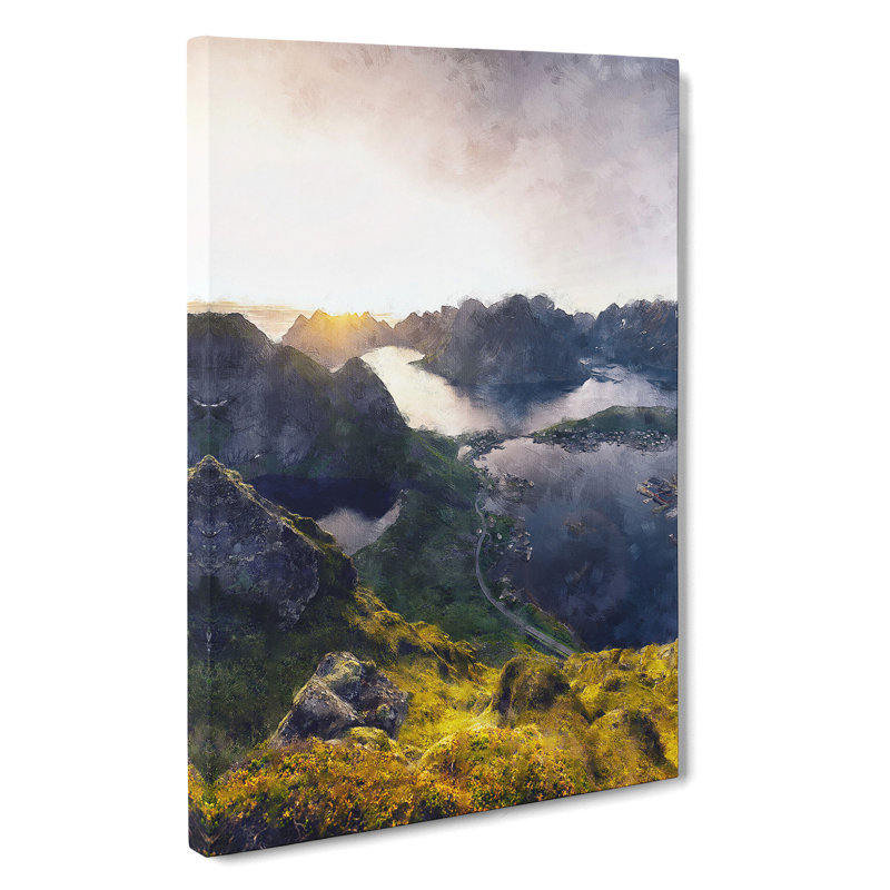 The Beauty of Norway - Wrapped Canvas Graphic Art, 50cm H x 35cm W x 3cm D