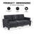 84'' Linen Upholstered 3 Seater Sofa-697895774