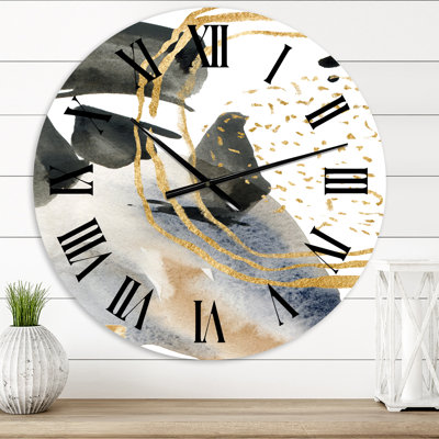 Horloge murale pastel