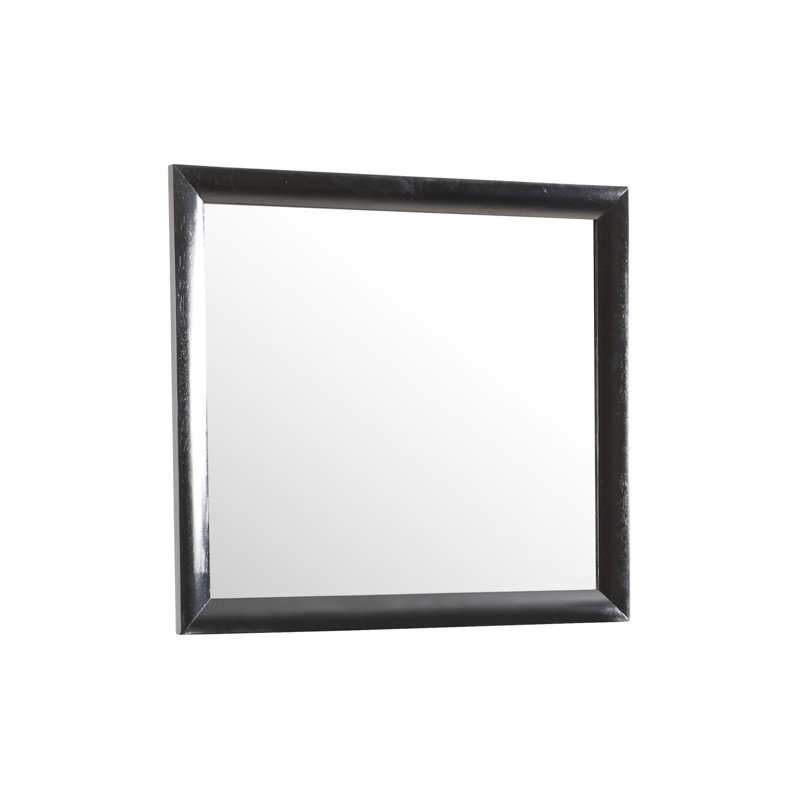 Miroir Marilla G1500-M, noir, 39,03 po x 35,03 po, Noir