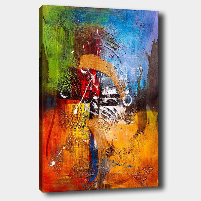 Peinture sur toile tendue