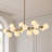 Mandre 16 - Light Modern Linear Chandelier for Dining Room