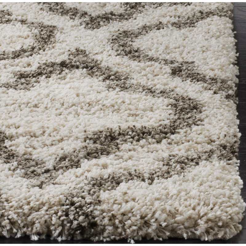 Tapis à poils longs Darrold Hudson, Rectangle 3 pi x 5 pi