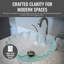 Lavabo vasque de salle de bain Wave