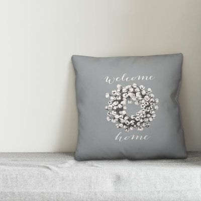  Welcome Home Indoor/Outdoor Throw Pillow