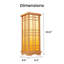 Lanterne d'extérieur solaire solaire classique à DEL zen-91710356