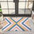 Sommer Chevron Machine Washable Rug with Rubber Backing for Living Room Geometric Non-Slip Dining Room Rug for Bedroom Floor Carpet for Office Nursery Playroom-426903922