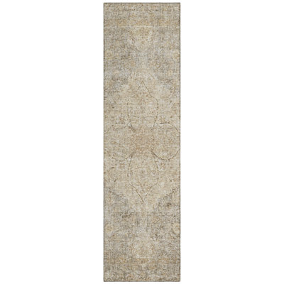 Machine Washable Indoor/Outdoor Colman ACN2136 Global Rug