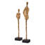2 - Piece Object Dual Statue Set
