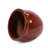 Orange Glossy Ceramic Flowerpot Of 3, Modern Planter For Patio, Garden, Indoor Settings, Frost - And With Built In Drainage Feature Ideal Windowsills, Featuring All Weather Resistance Plant Growth