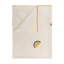 Clementine Lemon Embroidered Knit Baby Blanket