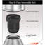 Thermos 67 oz. Couvercle en acier inoxydable