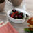 Martha Stewart 5.7 Inch Oval Ceramic Goose Container With Lid In White