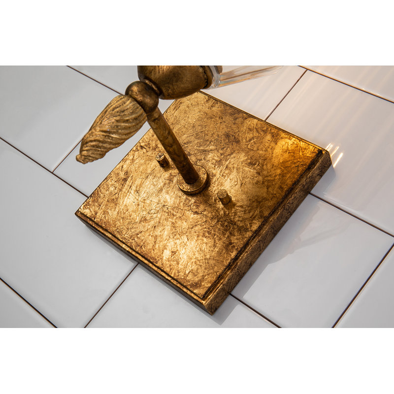 Fun Finial 1 - Light Armed Sconce, Gold