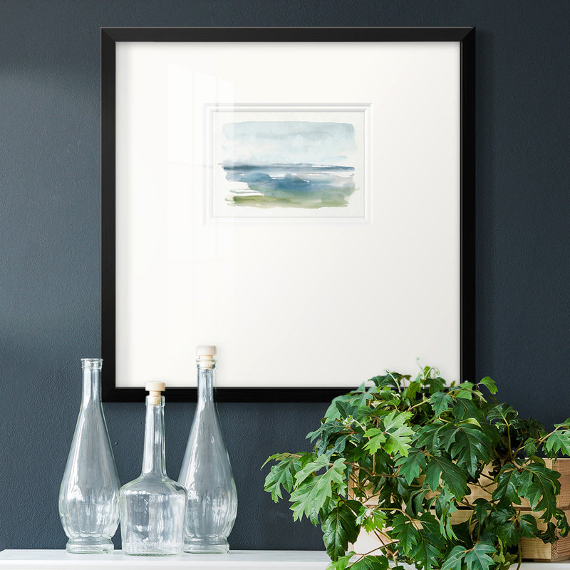 Impression encadrée Coastline Splash Ivpremium, H 17 po x l 17 po x P 1,25 po