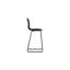 Briyan Counter Stool with Metal Frame-945797659