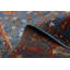 Tapis bleu moderne Ersari 2 pi 5 po x 7 pi 8 po