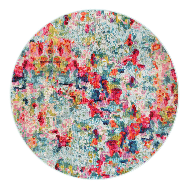 Hashimoto Washable Abstract Indoor Rug