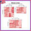 Rideaux de fenêtre Red Patchwork géométrique patchwork transparent et obscurcissant - 2 panneaux-2107014279-2107014299