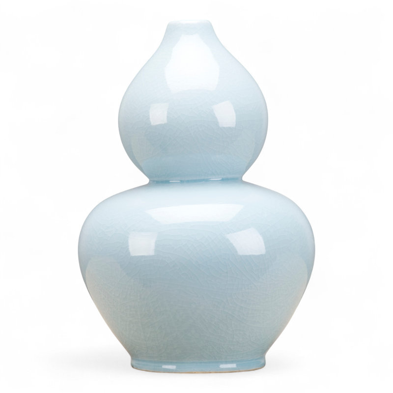 Vase en porcelaine bleu céladon