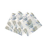 Monkey Small Jungle Cotton Sateen Cocktail Napkins