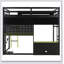 Wood Loft Bed With Desk, Shelves, LED Lights, USB Ports And Pegboard-187432586