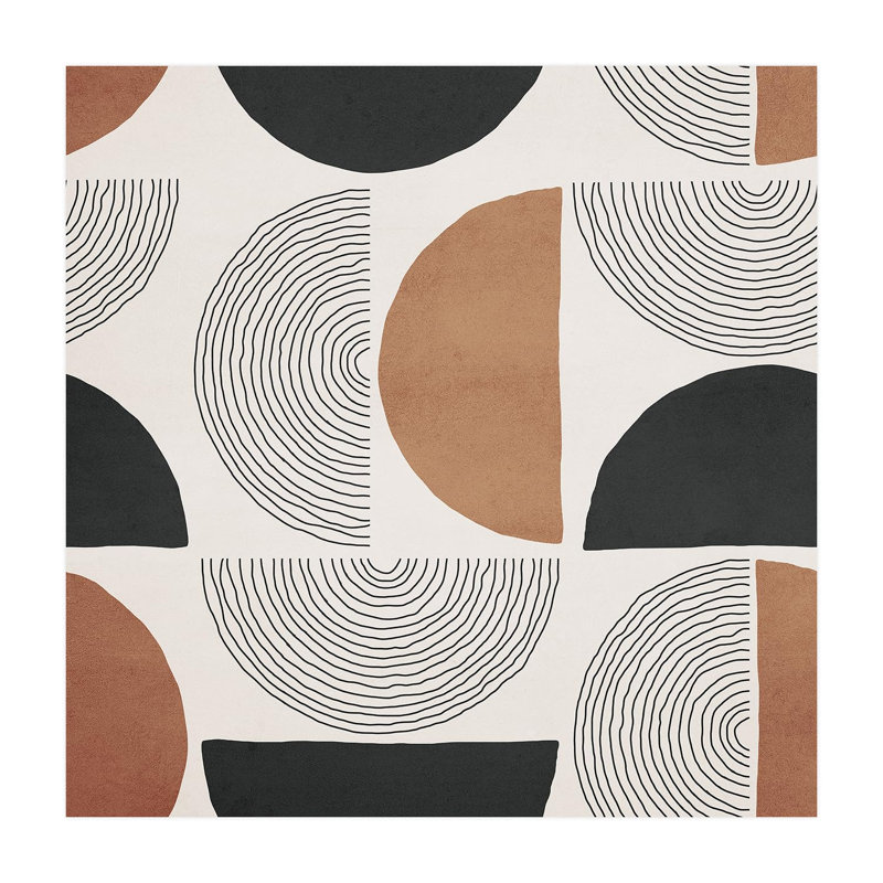 Peel & Stick Geometric Border, 120" L x 120" W