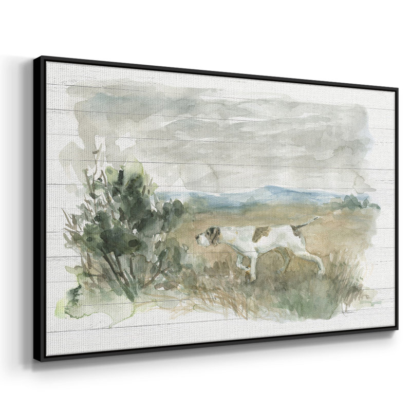 «On Point», reproduction d'art sur toile, H 27 po x l 41 po x P 2 po, Noir