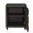 Uttermost Barrett Dark Charcoal Oak Cabinet