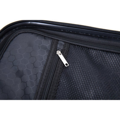 2 Piece Lightweight ABS Luggage Set with Spinner Wheels, Spacious Storage, and Adjustable Handle for Travel Convenience