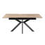 Extendable Metal Base Dining Table-1530622991-1530622989