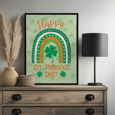 «St. Pat's Rainbow» par Deb Strain, reproduction d'art