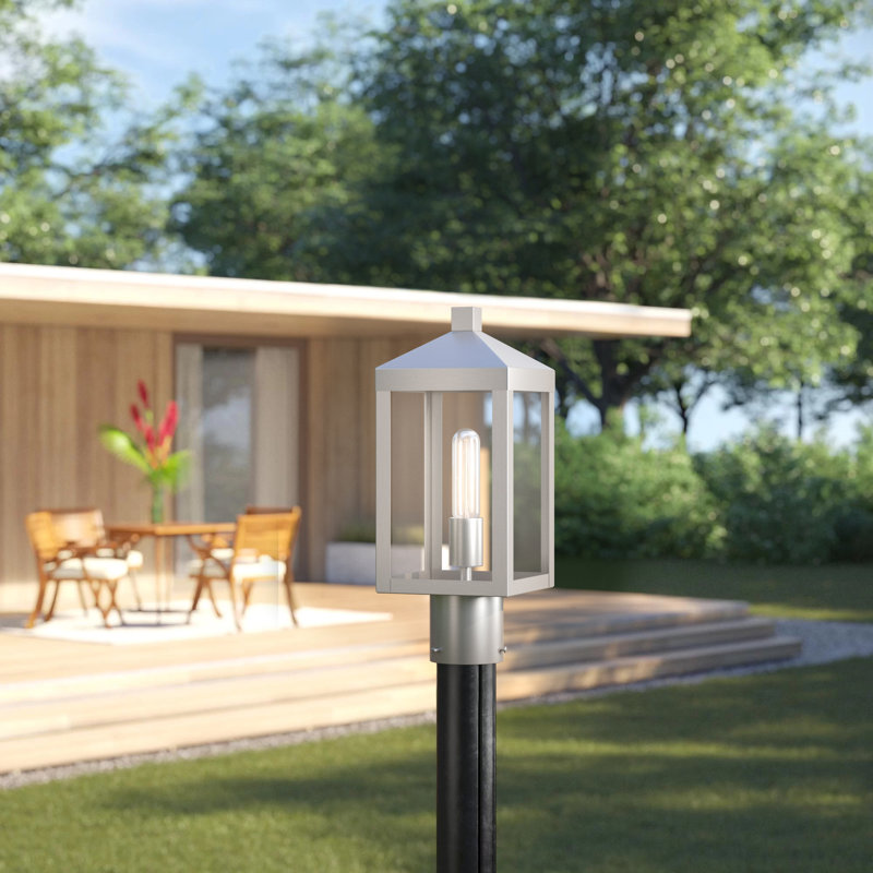 Inniss Transparent Lantern Head, Brushed Nickel
