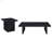 2-Piece Rectangular Coffee And End Table Set