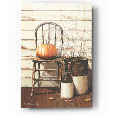 «Pumpkin & Chair» par John Rossini