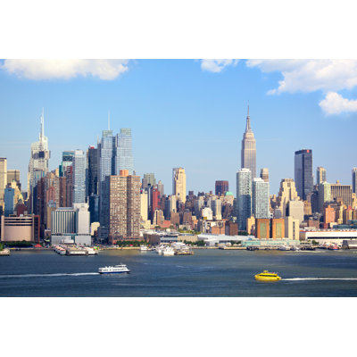 Manhattan Manhattan, New York - Photographie sur toile tendue