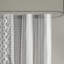 Rideau de douche en coton avec chenille-1838646813