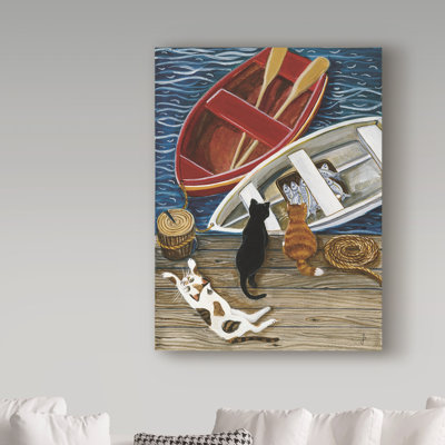 «The Days Catch» par Jondra, reproduction d'art sur toile tendue